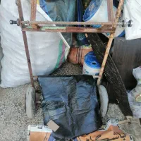 گاری چهار چرخ ورق 2عالی درحد|ابزارآلات|داراب, |دیوار