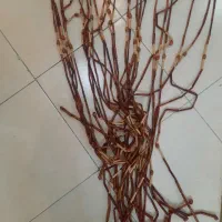 پرده چوبی کاملا سالم و جنس قدیمی و خوب|پرده، رانر، رومیزی|مشهد, هنرور|دیوار