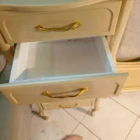 سرویس خواب دونفره تک نفره ام دی اف تمام چوب|تخت و سرویس خواب|تهران, یافت آباد شمالی|دیوار