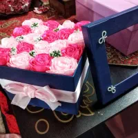 گل مصنوعی با ربان و رز جاودان|گل مصنوعی|تهران, توحید|دیوار