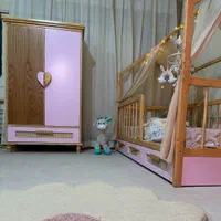 تخت مونته سوری مدل سندرلا دخترونه فروش ویژه|تخت و سرویس خواب|مشهد, نوید|دیوار