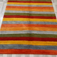 قالیچه سه متری دو پود قشقایی شیراز رنگ طبیعی|گلیم، جاجیم، گبه|تهران, حر|دیوار