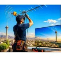 نصب انتن وتعمیرگیرنده تلوزیون دیجیتال وجوشکاری
