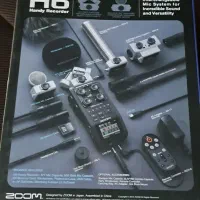 رکوردر صدا زوم اچ ۶ مدل سیلور  zoom H6