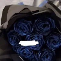 دسته گل های روبانی مصنوعی  خاص زیبا مناسب هدیه