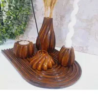 فروش انواع آینه ، ساعت ، گلجا ، شمع ، ست دکوری