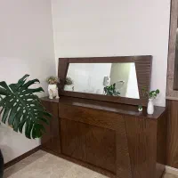 کنسول، آینه و میز تلویزیون چوب مناسب جهیزیه