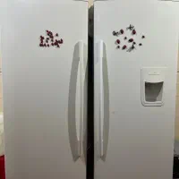 یک جفت یخچال و فریزر الکترواستیل تمیز بفروش میرسد