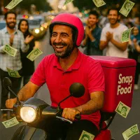 پیک اسنپ‌فود با درآمد فوق العاده+ باکس+ هدیه نقدی