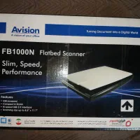 اسکنر  avision fb 1000n درحد نو