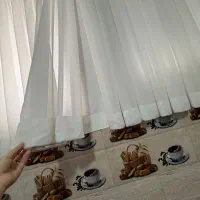 پرده حریر با استر زیری