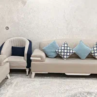 مبل هفت نفره همراه با گل میز