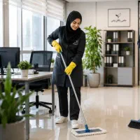نیروی خدماتی خانم