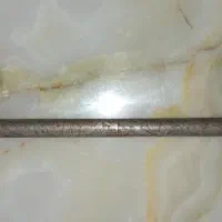 تبرزین درویشی با دسته تسبیح قدیمی انتیک|کلکسیون اشیاء عتیقه|یزد, |دیوار