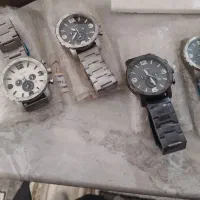 ساعت مچی فسیل  با جعبه کادویی