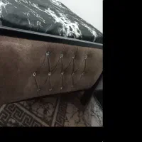 تخت خواب یک نفره بدون تشک|تخت و سرویس خواب|ماسال, |دیوار