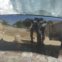 کاپوت پراید استوک مشکی درحد نو