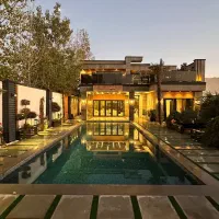 ویلا باغ دوبلکس با سند و جواز فرنیش کامل