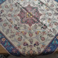 رومیزی ترمه ابریشم عدل نو