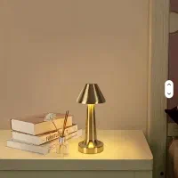 چراغ رومیزی شارژی تاچ Retro مدل Frustum|چراغ خواب و آباژور|تهران, امانیه|دیوار