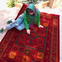 فرش بلوچ کد ۷۲۹ لاکی اکرولیک ۱۲و۹و۶ متری قالیچه