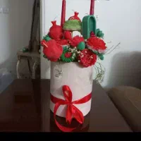 گل یلدای|گل مصنوعی|اصفهان, خلجا|دیوار