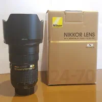 ۷۰  ۲۴  نیکون  f 2.8 G نانو N|دوربین عکاسی و فیلم‌برداری|شیراز, ملاصدرا|دیوار