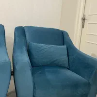 مبل تک نفره طبی فنری سالم و تمیز