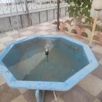 حوض ۸ ضلعی فلزی . کوهپایه اصفهان