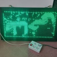 دو عدد تابلو روان LED سبز و قرمز|فروشگاه و مغازه|تهران, خانیآباد|دیوار