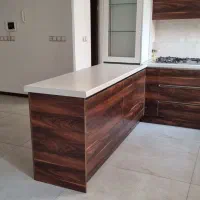 کابینت ام دی اف همراه با همه متعلقات