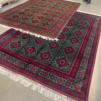 فرش دستباف (بساک)۶ متریهای سز قرمز بلوچ زیبا|فرش|مشکیندشت, |دیوار