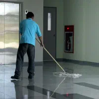 نظافتچی اقا هستم راه پله داخلی کار اصولی
