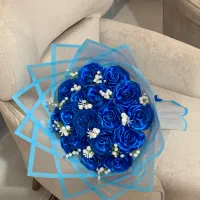 دسته گل خوش رنگ و تزعین شده|گل مصنوعی|ارومیه, |دیوار