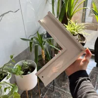 زاویه های ۹۰ درجه لاینر چراغ|لامپ و چراغ|رباطکریم, نصیرشهر|دیوار