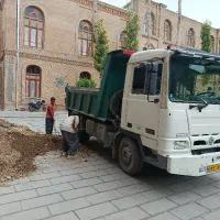 حمل نخاله با بادسان و تهیه مصالح و اجاره مینی بیل|خدمات حمل و نقل|تهران, امام حسین|دیوار