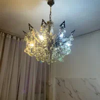 لوستر برنزی ۱۵ شاخه