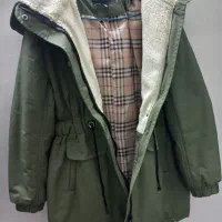 کاپشن جنس کتان با آستر