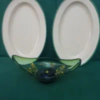 یک جفت دیس وکشکول قدیمی