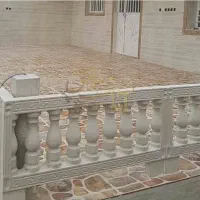 موزائیک نرده پلیمری صراحی یکمتر سفید|مصالح و تجهیزات ساختمان|تبریز, |دیوار