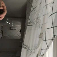 پرده پنل و یالان اندازه پرده ۲۸۰در ۳ متر|پرده، رانر، رومیزی|قم, باغ شریفی|دیوار