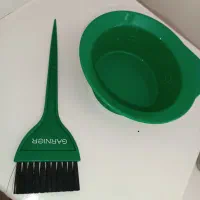 کاسه و فرچه رنگ‌ مو مدل گارنیه