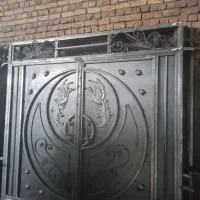 در درب آهن آهنی حیاط حیاطی باغ باغی|مصالح و تجهیزات ساختمان|تربت جام, حافظ|دیوار