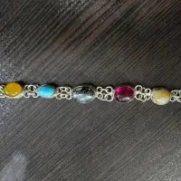 دستبند زنانه نقره.استفاده نشده