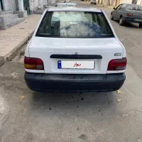 پراید ۸۳ سفید دوره رنگ