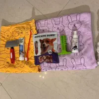 پارک سگ بزرگ و تمام لوازم نگهداری نو