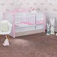 تخت نوزادی دخترانه