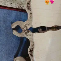 مبلمان هفت نفر کاملآ سالم همراه میز عسلی|مبلمان خانگی و میز عسلی|قرق, |دیوار