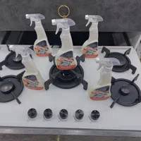 چربی بر چدن گاز و فیلتر هود مارلینو|مواد شوینده و دستمال کاغذی|اراک, |دیوار