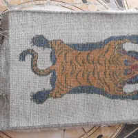 قالی گبه|گلیم، جاجیم، گبه|لردگان, |دیوار